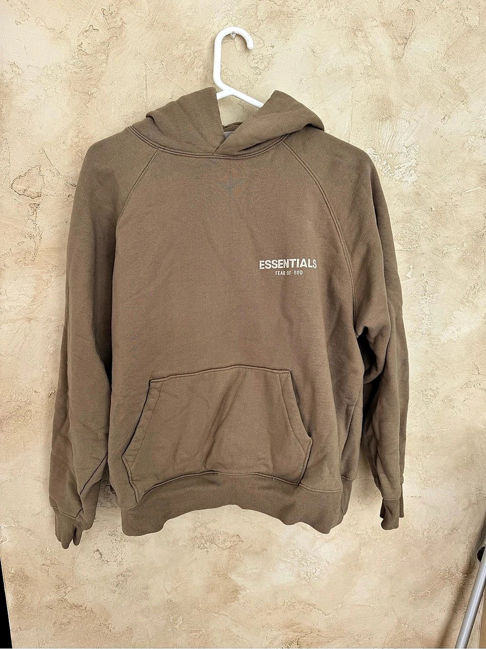 Fear of God ESSENTIALS Fear of God hoodie Brown